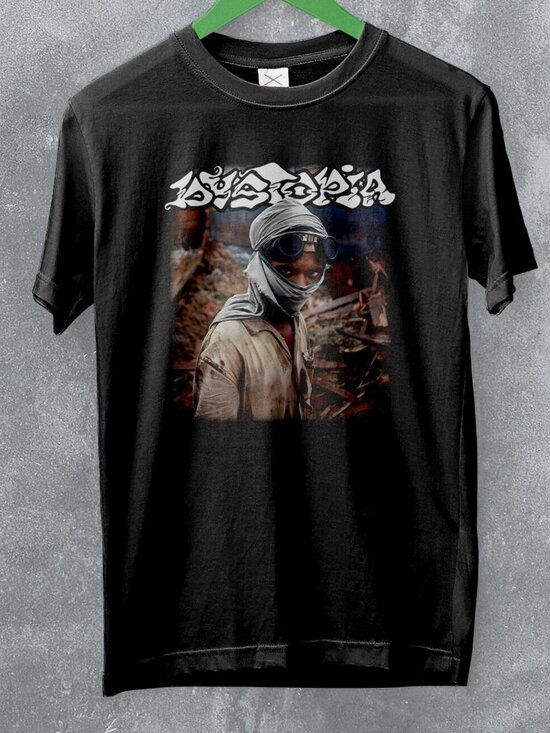 Dystopia The Aftermath Punk Metal Band Album Cover Graphic T-Shirt 165 - Picture 1 of 5
